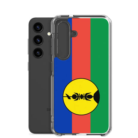 Coque téléphone drapeaux de la nouvelle-calédonie - pixelforma