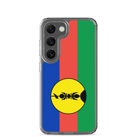 Coque téléphone drapeaux de la nouvelle-calédonie - pixelforma