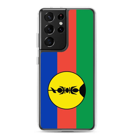 Coque téléphone drapeaux de la nouvelle-calédonie - pixelforma