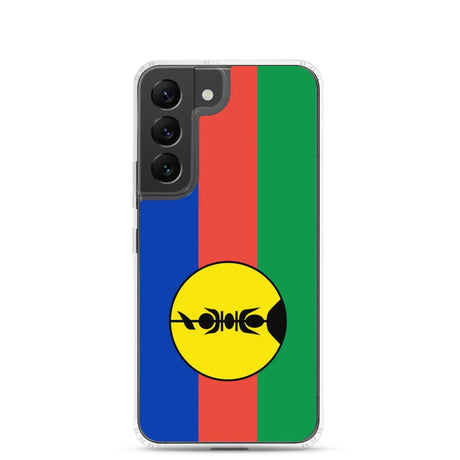 Coque téléphone drapeaux de la nouvelle-calédonie - pixelforma
