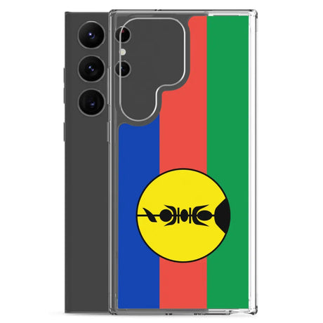 Coque téléphone drapeaux de la nouvelle-calédonie - pixelforma