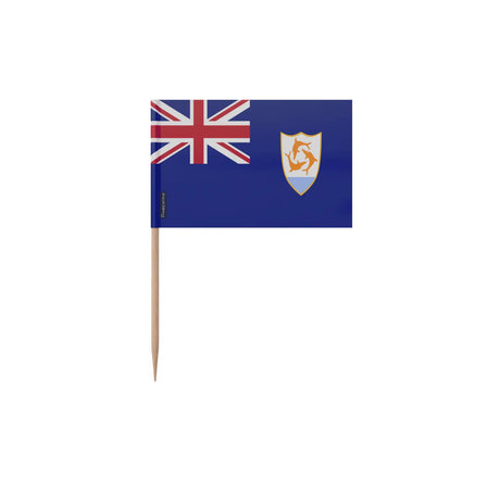 Cure-dents drapeau anguilla en plusieurs tailles - pixelforma