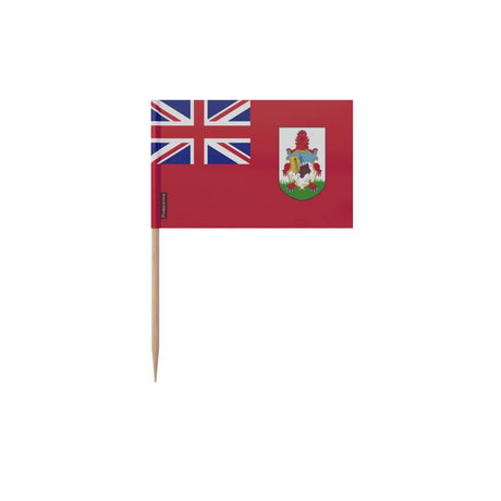 Cure-dents drapeau bermudes en plusieurs tailles - pixelforma