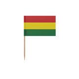 Cure-dents drapeau bolivie en plusieurs tailles - pixelforma