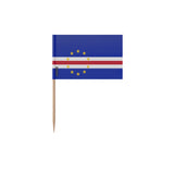 Cure-dents drapeau cap-vert en plusieurs tailles - pixelforma