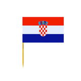 Cure-dents Drapeau de la Croatie en plusieurs tailles - Pixelforma