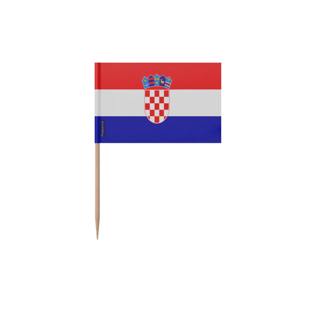 Cure-dents drapeau croatie en plusieurs tailles - pixelforma