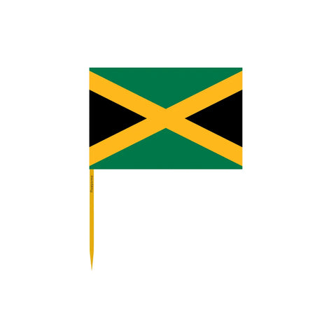 Cure-dents Drapeau de la Jamaïque officiel en plusieurs tailles - Pixelforma 