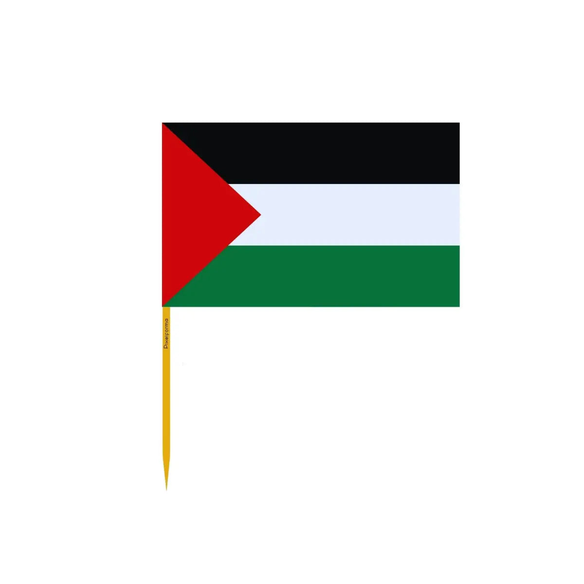 Cure-dents Drapeau de la Palestine en plusieurs tailles - Pixelforma 