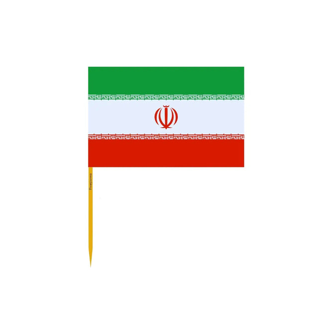 Cure-dents Drapeau de l'Iran en plusieurs tailles - Pixelforma 