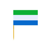 Cure-dents Drapeau de Sierra Leone en plusieurs tailles - Pixelforma 