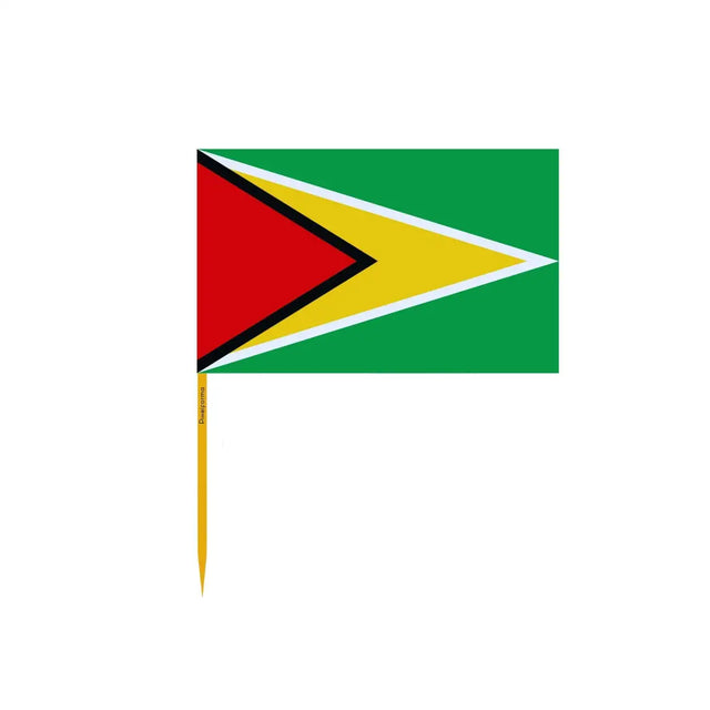 Cure-dents Drapeau du Guyana en plusieurs tailles - Pixelforma 