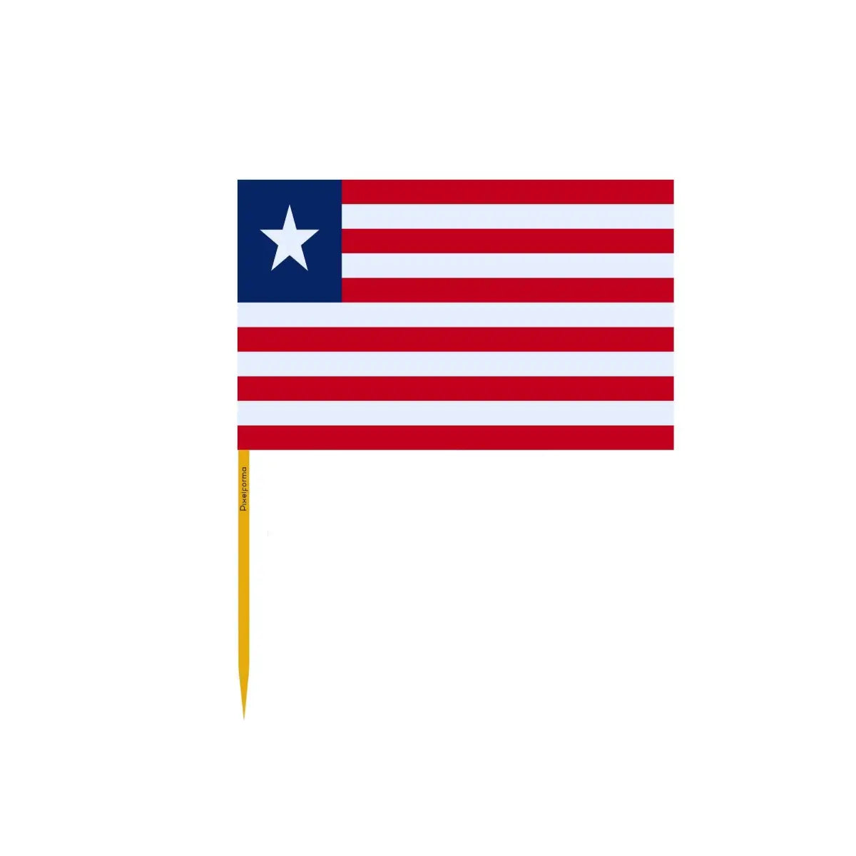 Cure-dents Drapeau du Liberia en plusieurs tailles - Pixelforma 