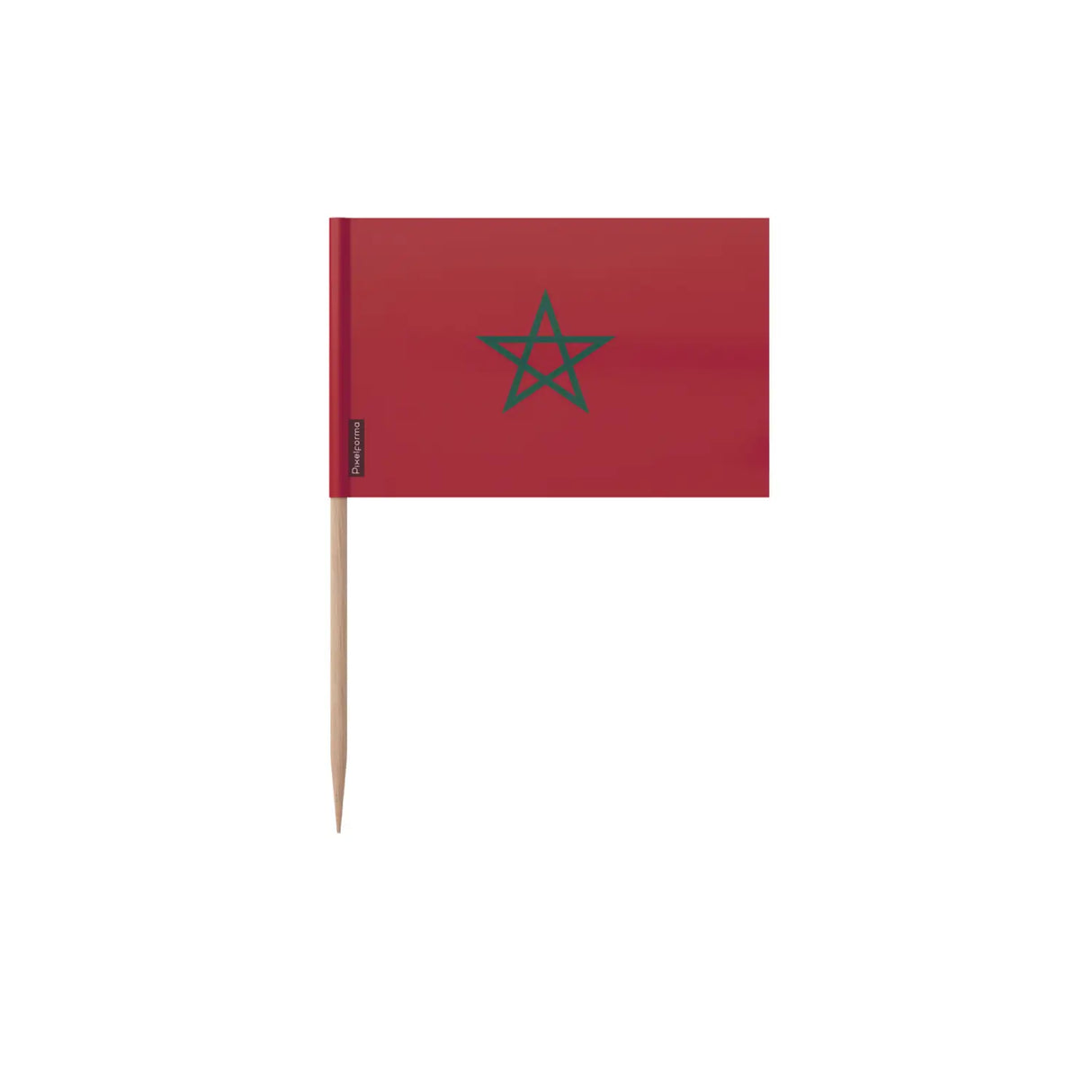 Cure-dents drapeau maroc en plusieurs tailles - pixelforma