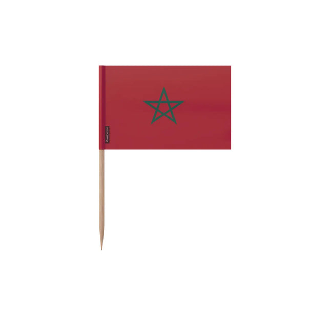 Cure-dents drapeau maroc en plusieurs tailles - pixelforma