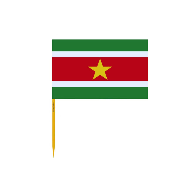 Cure-dents Drapeau du Suriname en plusieurs tailles - Pixelforma