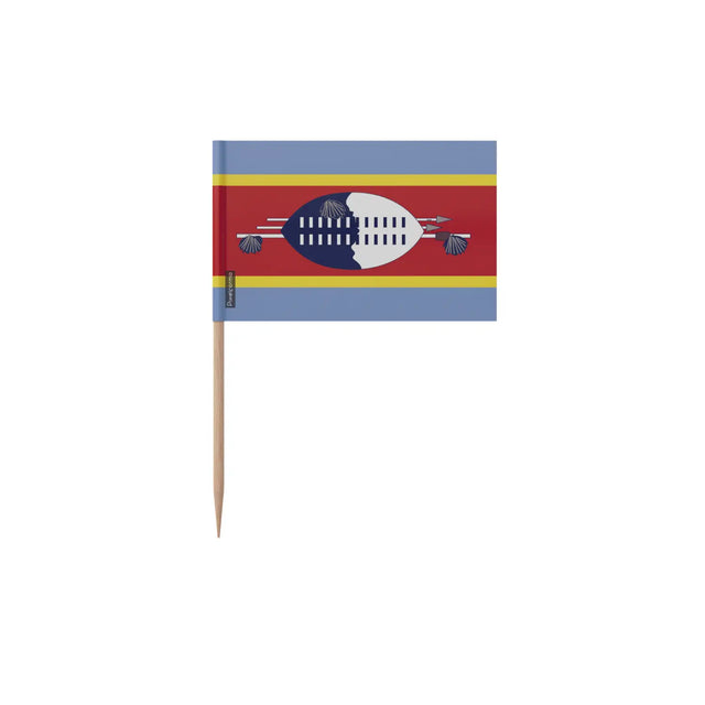 Cure-dents drapeau eswatini officiel en plusieurs tailles - pixelforma