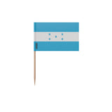 Cure-dents drapeau honduras officiel plastique sur bambou