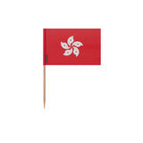 Cure-dents drapeau hong kong en plusieurs tailles - pixelforma