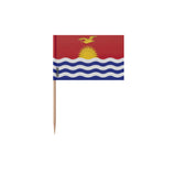 Cure-dents drapeau kiribati en plusieurs tailles - pixelforma