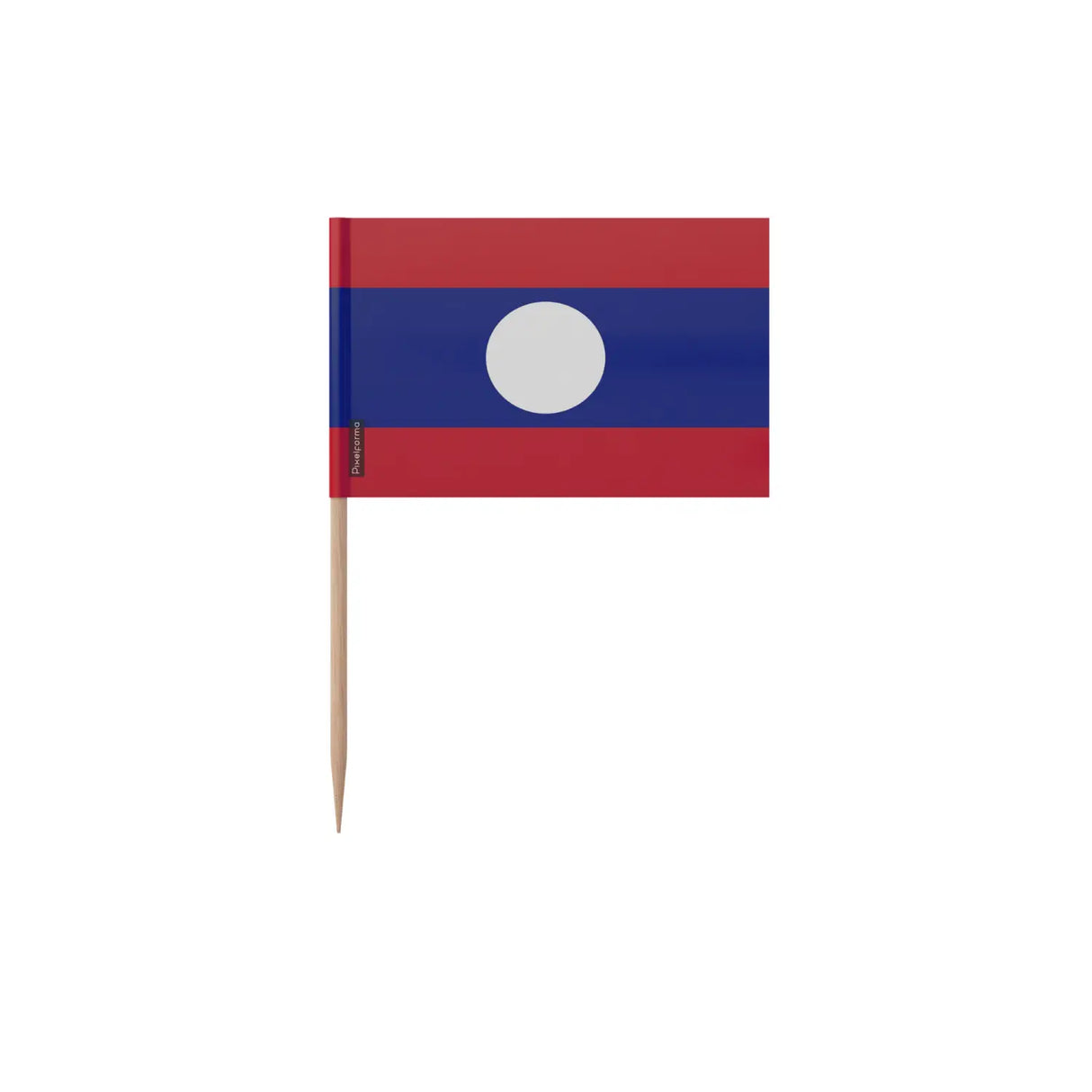 Cure-dents drapeau laos en plusieurs tailles - pixelforma