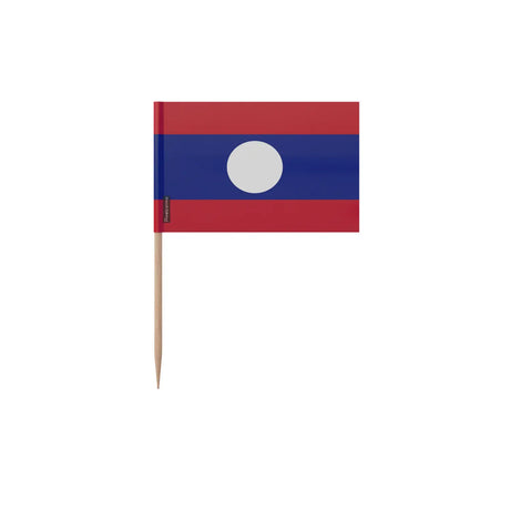 Cure-dents drapeau laos en plusieurs tailles - pixelforma