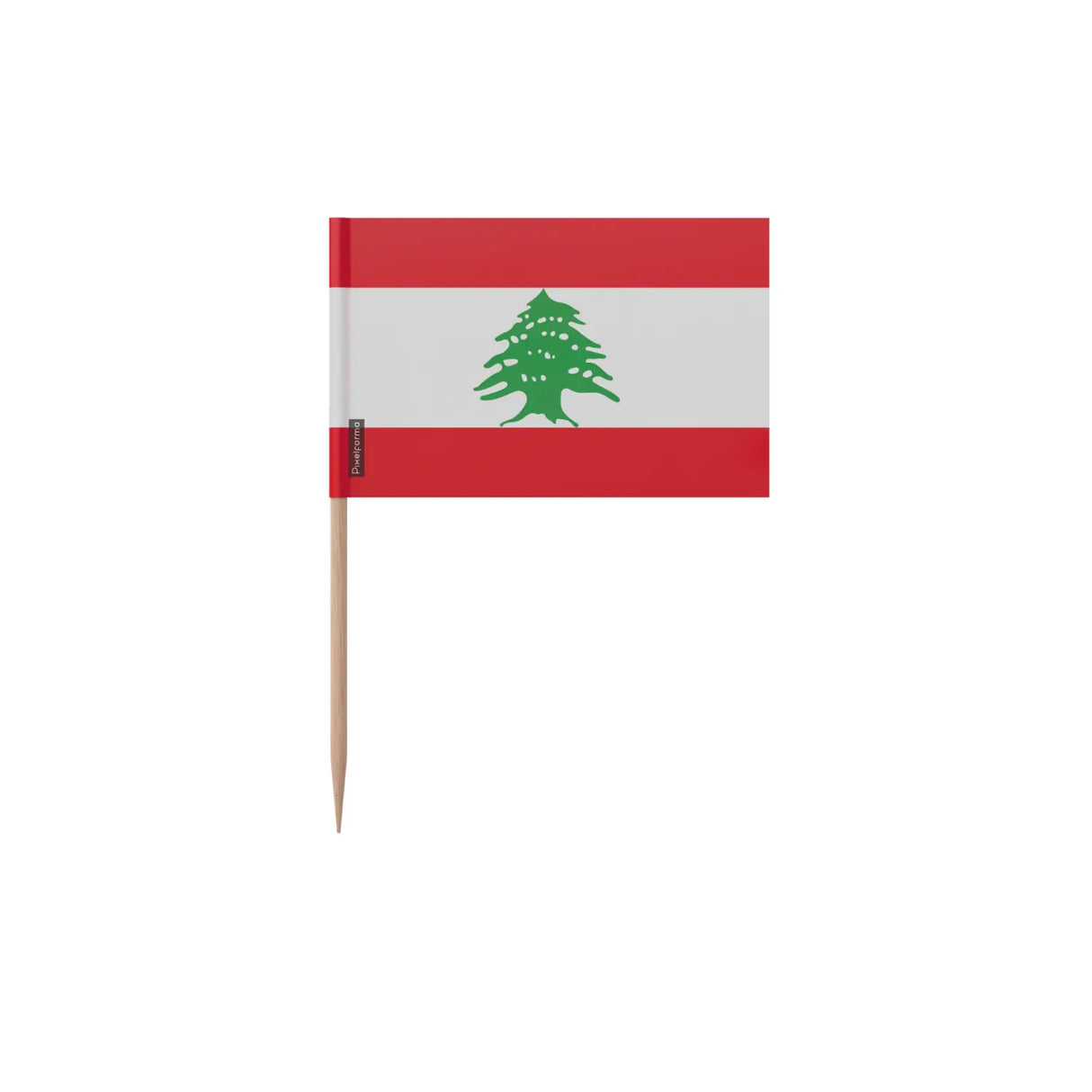 Cure-dents drapeau liban en plusieurs tailles - pixelforma
