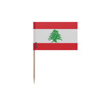 Cure-dents drapeau liban en plusieurs tailles - pixelforma