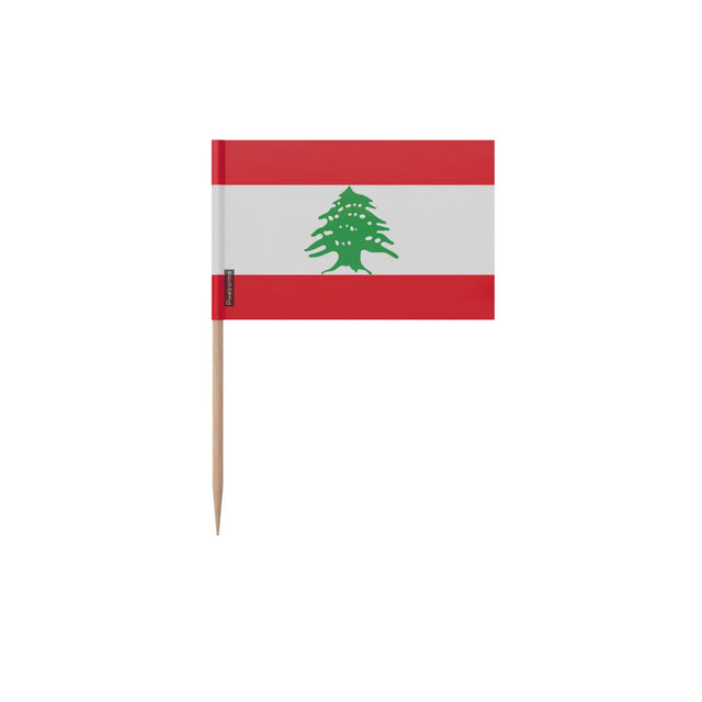 Cure-dents drapeau liban en plusieurs tailles - pixelforma