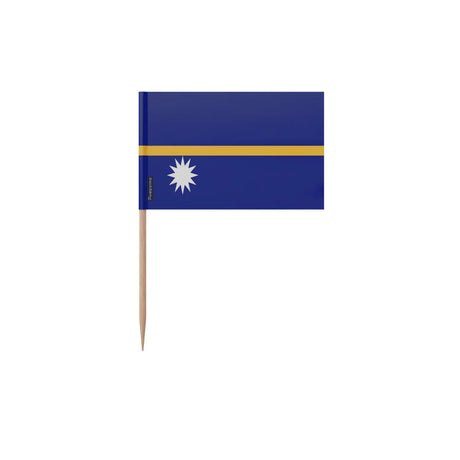 Cure-dents drapeau nauru en plusieurs tailles - pixelforma