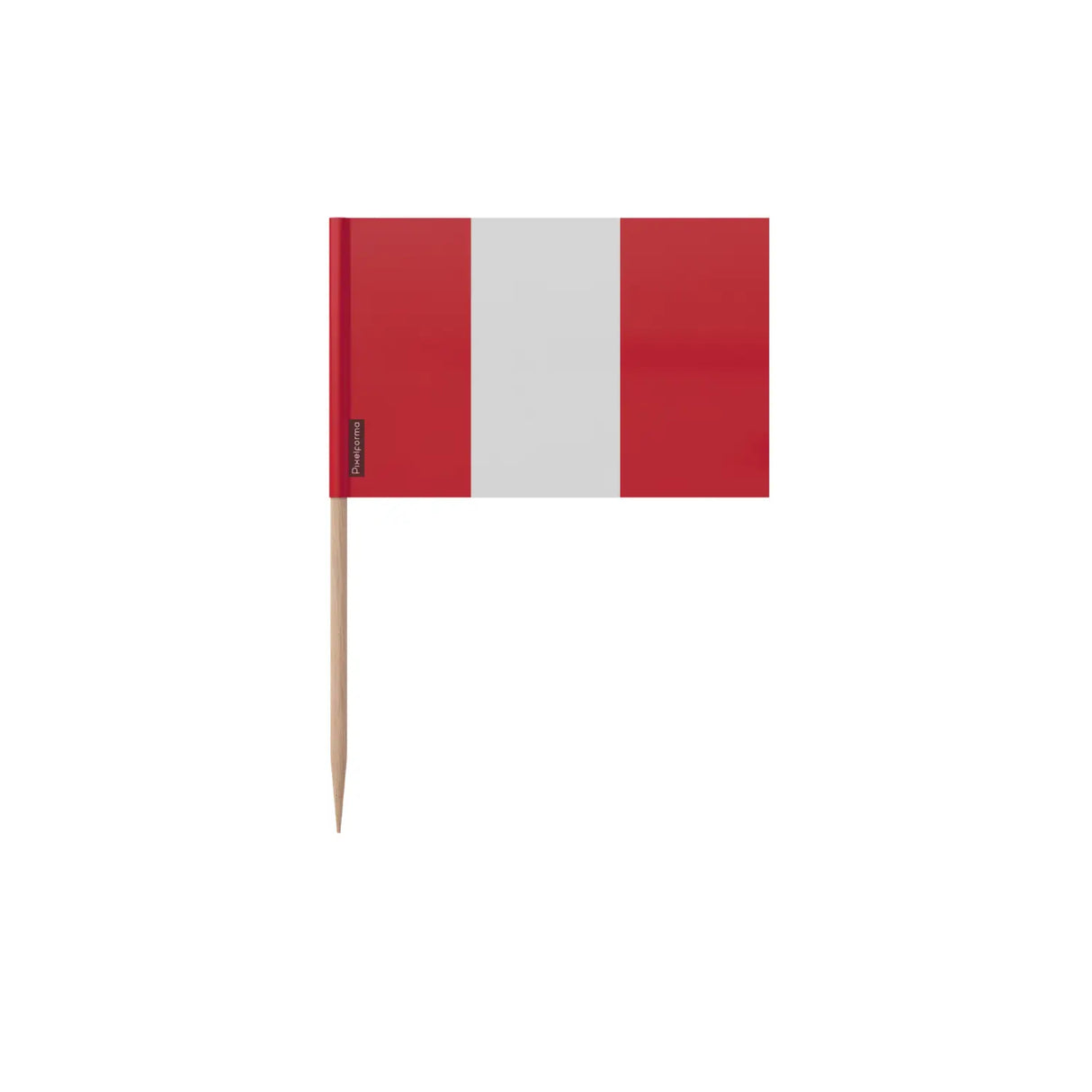 Cure-dents drapeau pérou en plusieurs tailles - pixelforma