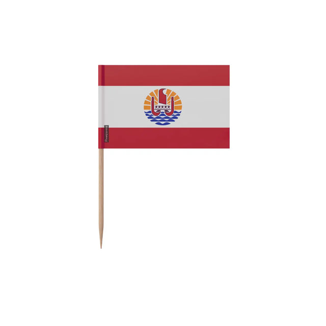 Cure-dents drapeau polynésie française en plusieurs tailles - pixelforma