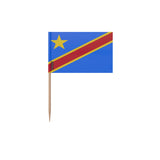 Cure-dents drapeau république démocratique du congo en plusieurs tailles - pixelforma