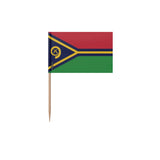 Cure-dents drapeau vanuatu en plusieurs tailles - pixelforma