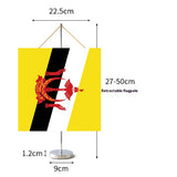 Fanion Table Drapeau Brunei en Polyester
