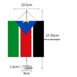 Fanion Table Drapeau le Soudan du Sud en Polyester