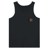 Débardeur drapeau afghanistan en broderie - pixelformaflag