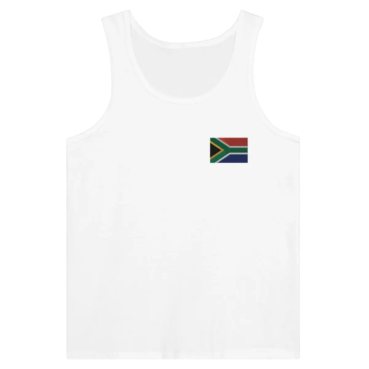 Débardeur drapeau afrique du sud en broderie - pixelformaflag