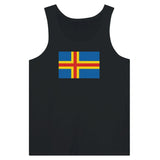 Débardeur drapeau åland - pixelformaflag