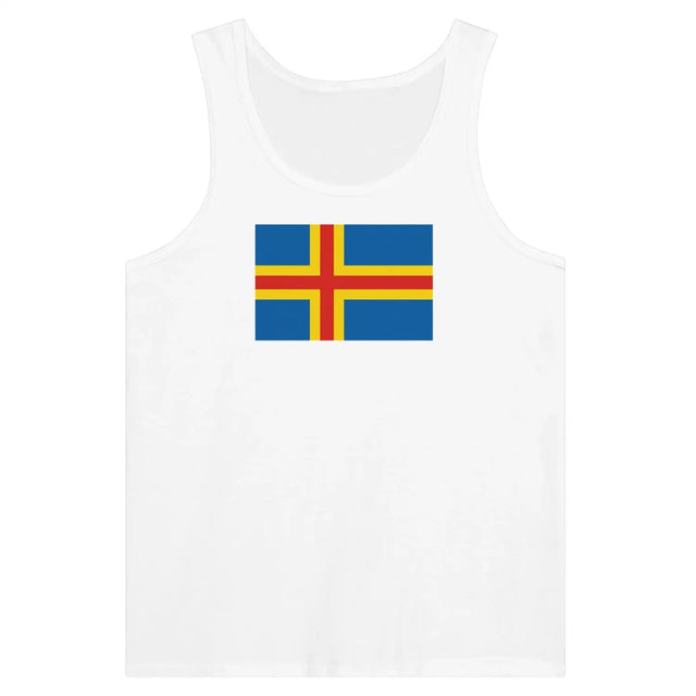 Débardeur drapeau åland - pixelformaflag