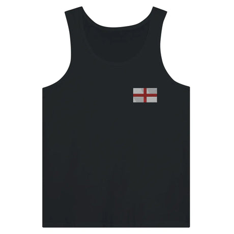 Débardeur drapeau angleterre en broderie - pixelformaflag