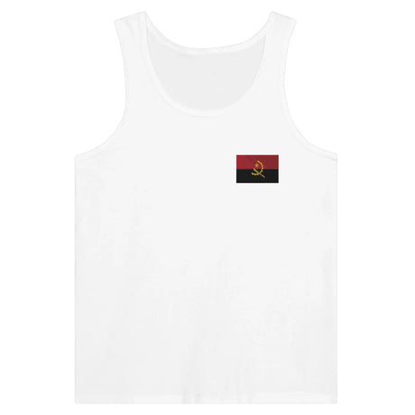 Débardeur drapeau angola en broderie - pixelformaflag