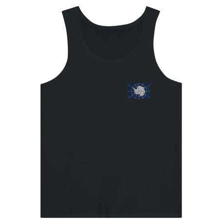 Débardeur drapeau antarctique officiel en broderie - pixelformaflag