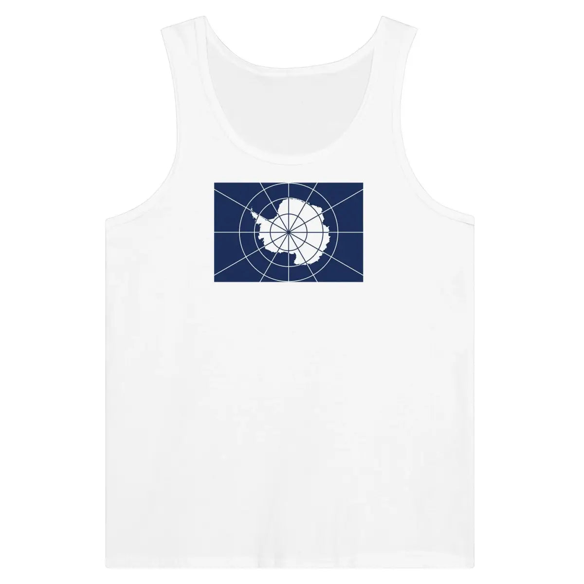 Débardeur drapeau antarctique officiel - pixelformaflag
