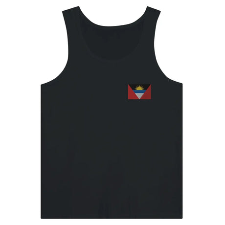Débardeur drapeau antigua-et-barbuda en broderie - pixelformaflag