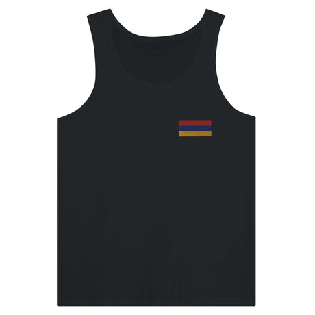 Débardeur drapeau arménie en broderie - pixelformaflag