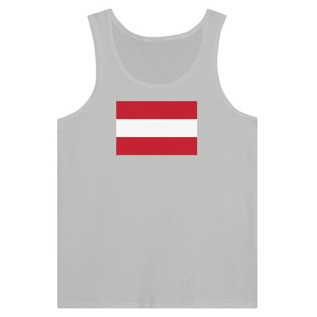 Débardeur drapeau autriche coton peigné tissu léger