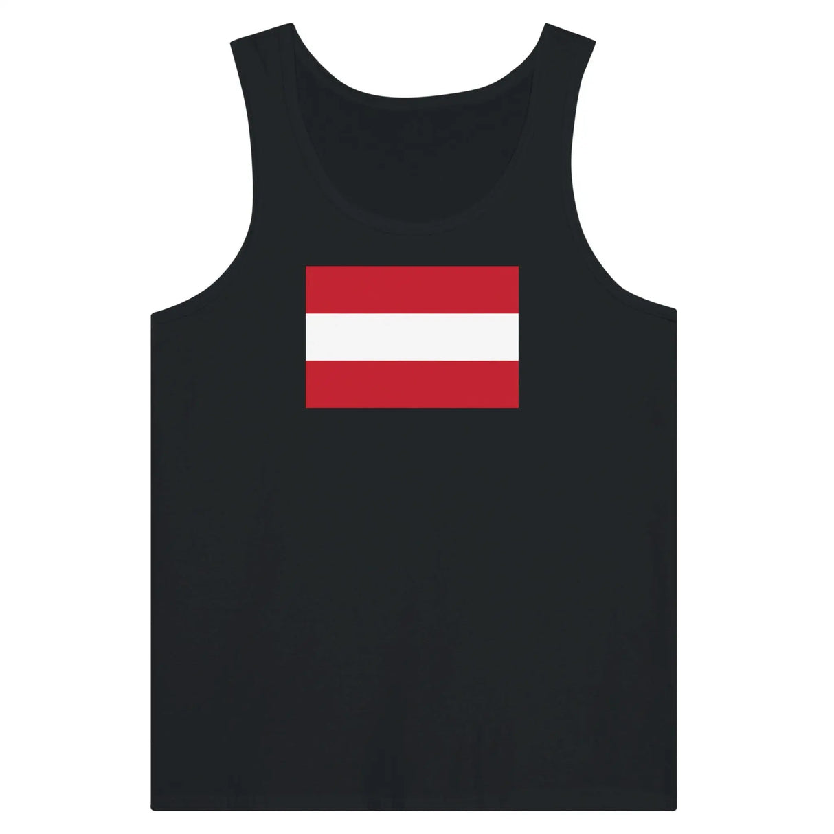 Débardeur drapeau autriche coton peigné tissu léger