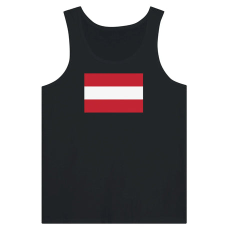 Débardeur drapeau autriche coton peigné tissu léger