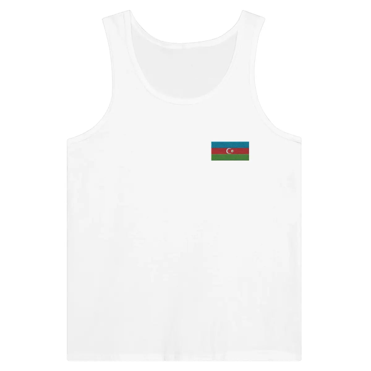 Débardeur drapeau azerbaïdjan en broderie - pixelformaflag
